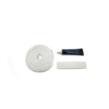 2m Stove Fire Rope Seal & Glue Kit Door Glass Fibre Wood Log Burner 3-18mm - Fire Brick King