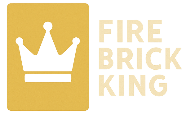Fire Brick King Logo Light