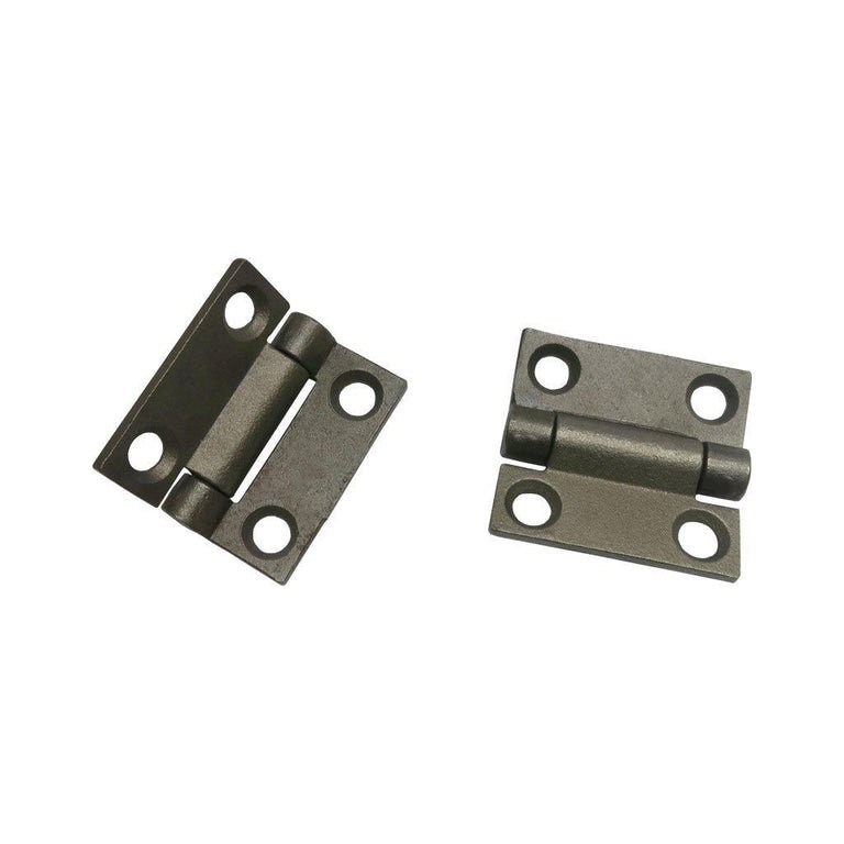 Alpha Inset Door Hinges - Fire Brick King