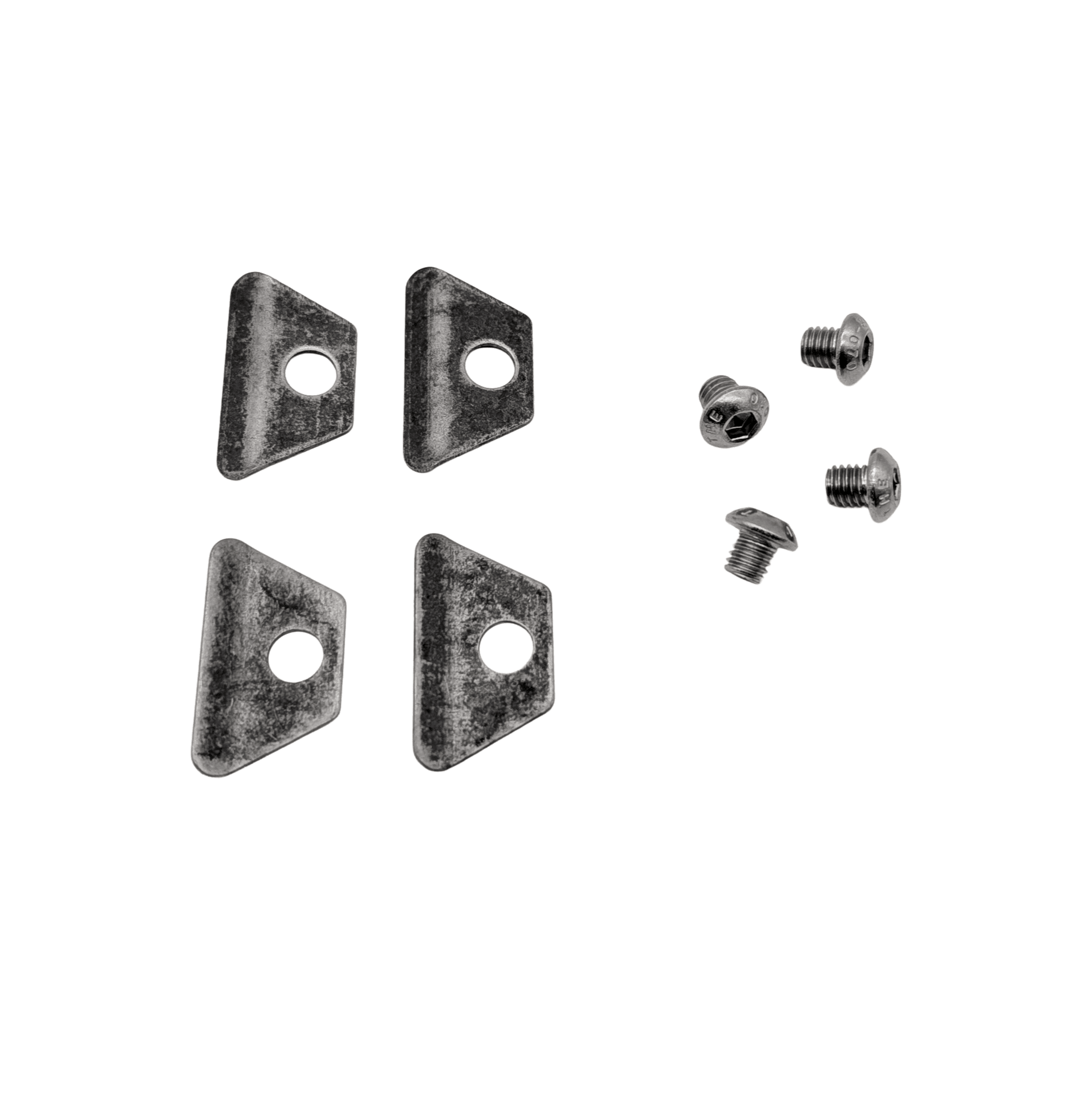 Arada Stove Glass Clips & Screw Set - Fire Brick King