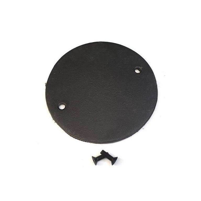 Blacksmith Anvil Flue Blanking Plate with Screws - Fire Brick King