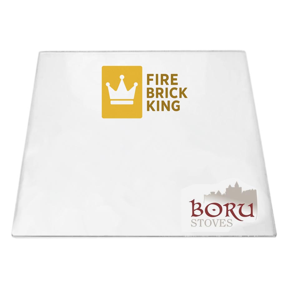 Boru Carraig Mor Double Sided Mk2 Boiler Stove Glass - Fire Brick King