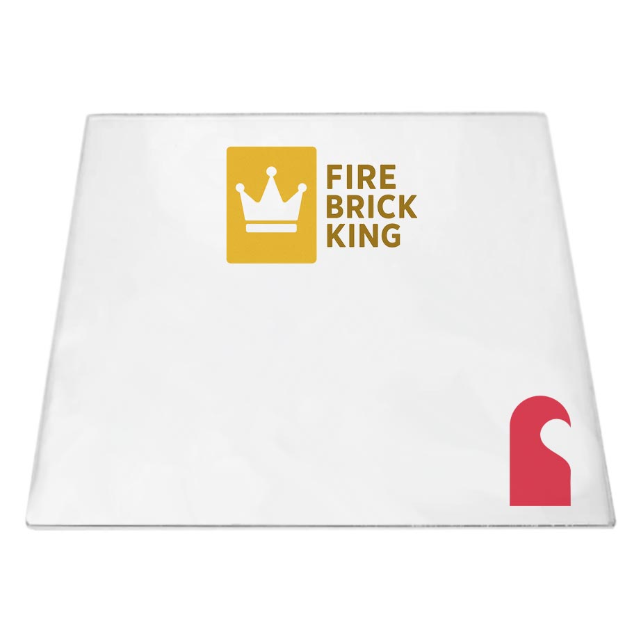 Charnwood LA45iB / LA50iB Stove Glass - Fire Brick King