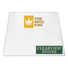 Clearview Vision 500 Stove Glass - Fire Brick King