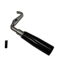 Graphite 10 Door Handle Set - Fire Brick King