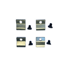 Graphite 5902 Glass Clips - Fire Brick King