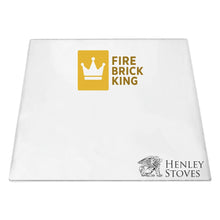 Henley Blasket Stove Glass - Fire Brick King