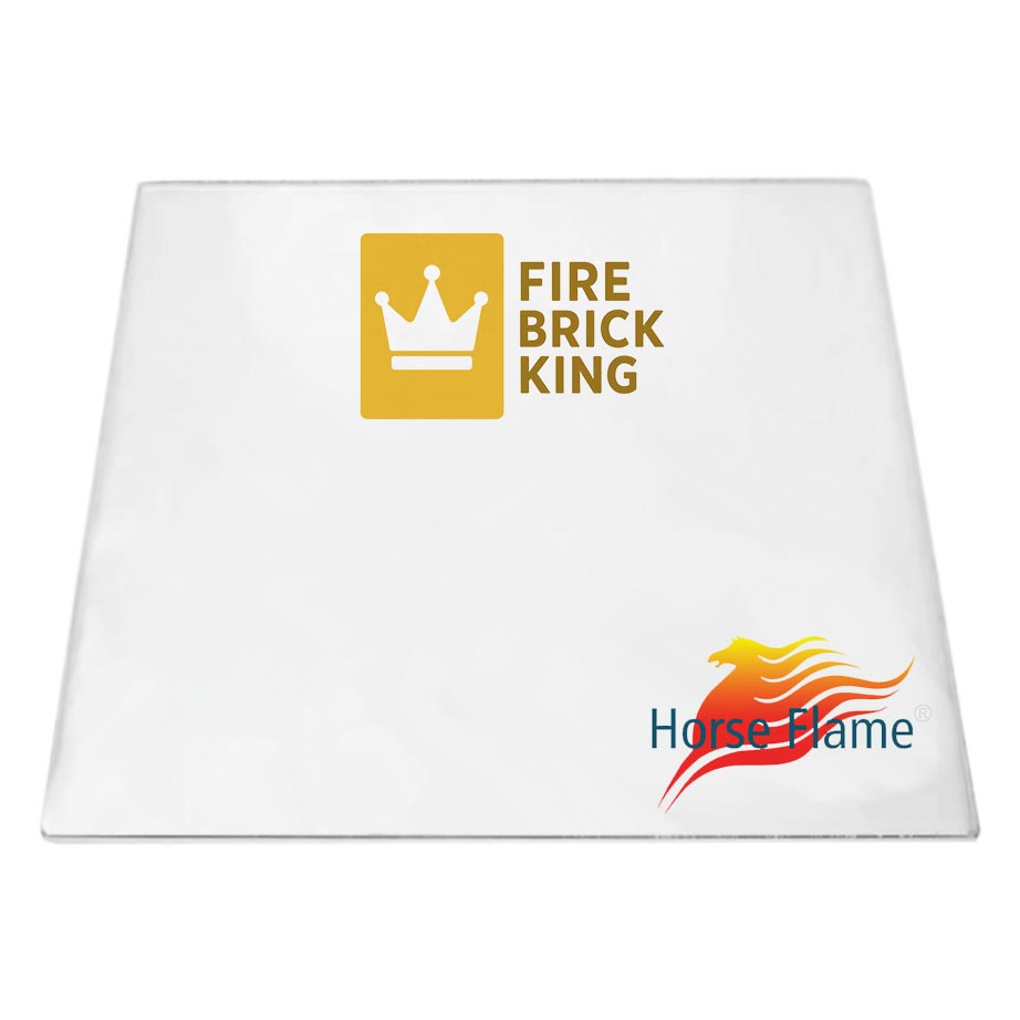 Horse Flame Baldemar Stove Glass