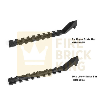 Hunter Herald 80B Grate Bar Set (x19) - Fire Brick King