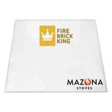 Mazona Cairo Stove Glass - Fire Brick King