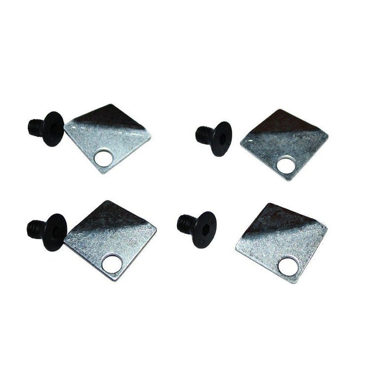 Regis Glass Clips and Screws Kit - Fire Brick King