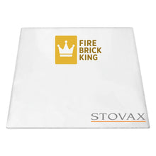 Stovax Brunel 1A Stove Glass - Fire Brick King