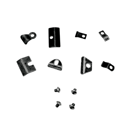Stove Glass Clips & Screw Set – Choose Clip Type - Fire Brick King