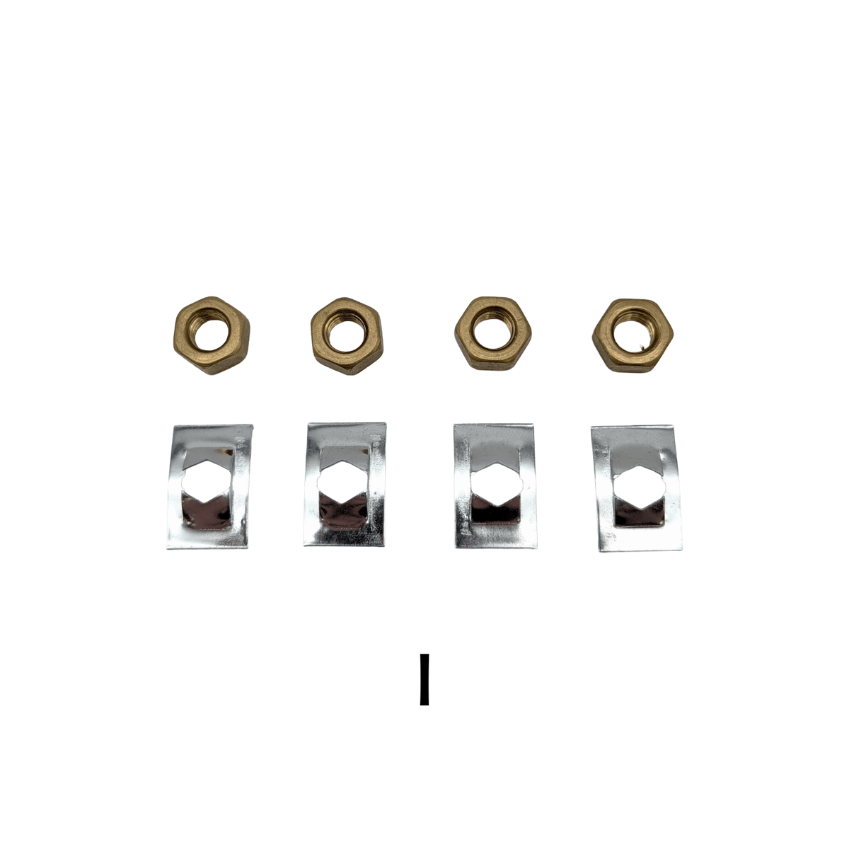 Stove Glass Clips & Screw Set – Choose Clip Type - Fire Brick King