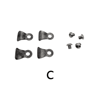 Stove Glass Clips & Screw Set – Choose Clip Type - Fire Brick King