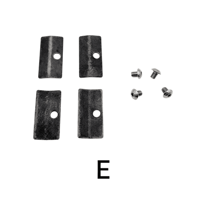 Stove Glass Clips & Screw Set – Choose Clip Type - Fire Brick King