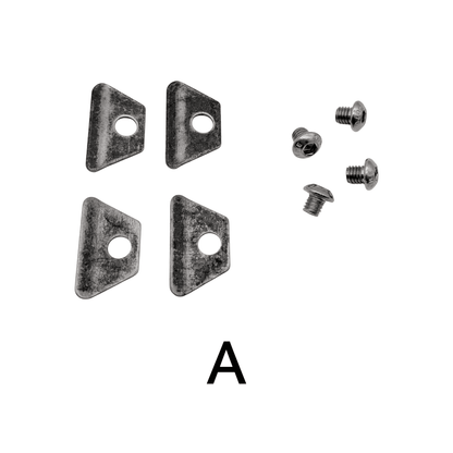 Stove Glass Clips & Screw Set – Choose Clip Type - Fire Brick King