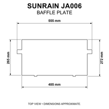 Sunrain JA006 Baffle - Fire Brick King