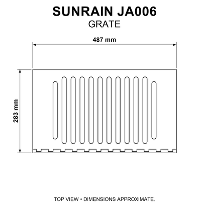 Sunrain JA006 Grate - Fire Brick King