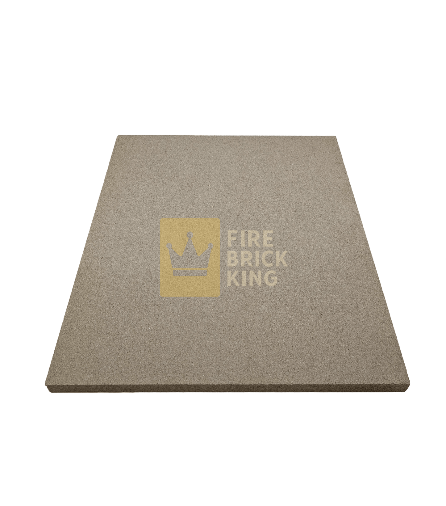 Vermiculite Fire Board 600x500x25mm Heat Resistant Stove Brick Liner BBQ Pizza Oven - Fire Brick King