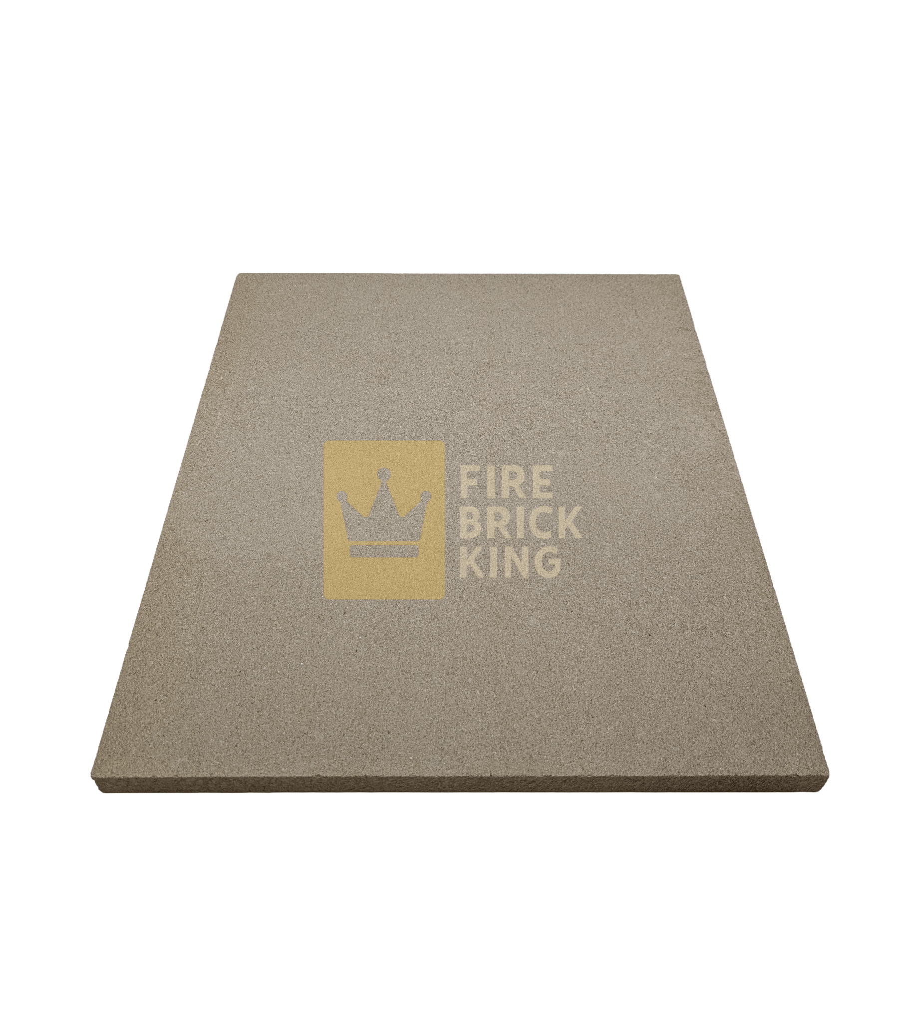 Vermiculite Fire Board 600x500x25mm Heat Resistant Stove Brick Liner BBQ Pizza Oven - Fire Brick King