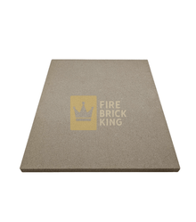 Vermiculite Fire Board 600x500x25mm Heat Resistant Stove Brick Liner BBQ Pizza Oven - Fire Brick King